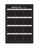 Dates To Remember Magnet A3